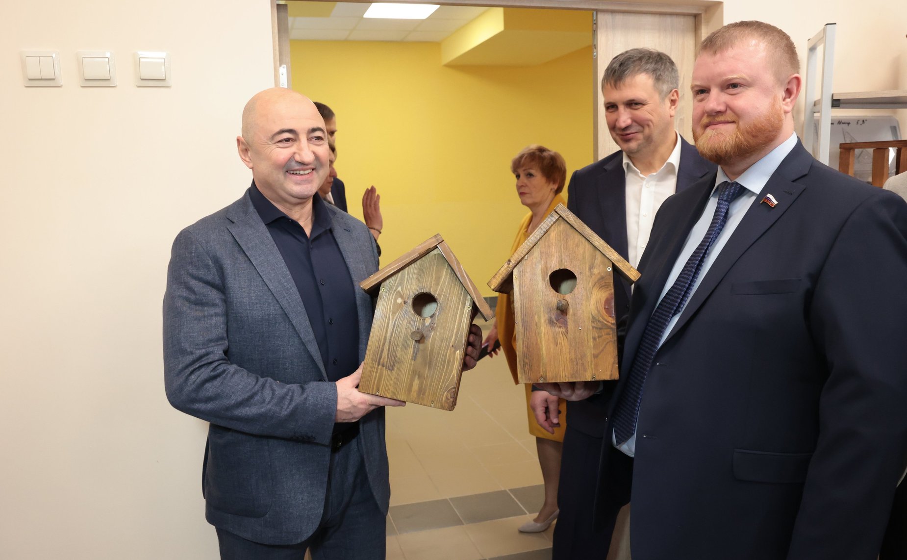 Андрей Турчак посетил в Нижегородской области школу, построенную в рамках президентской программы