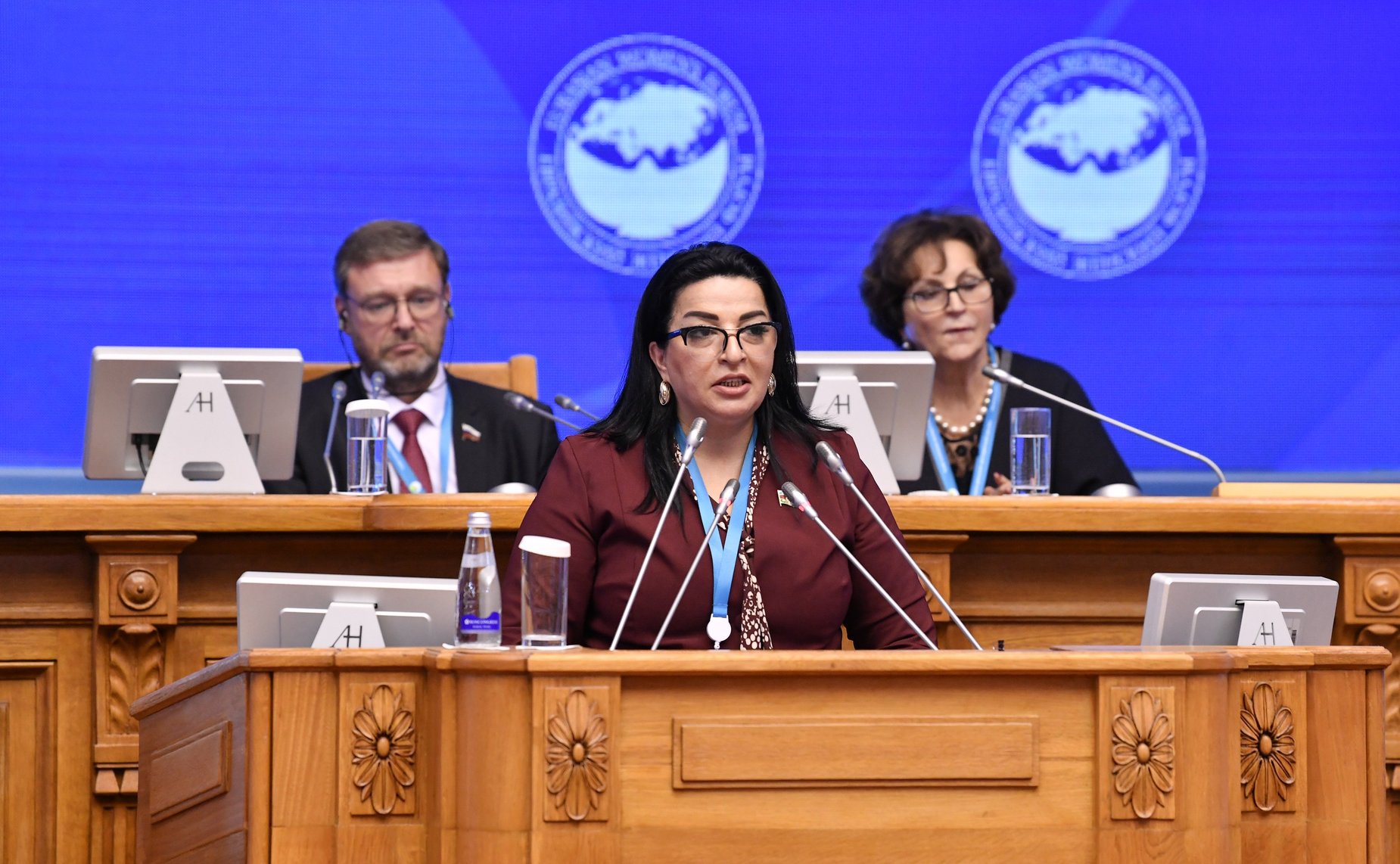 Пленарное заседание – межпарламентского диалога «Миссия женщин в развитии дипломатии мира и доверия»