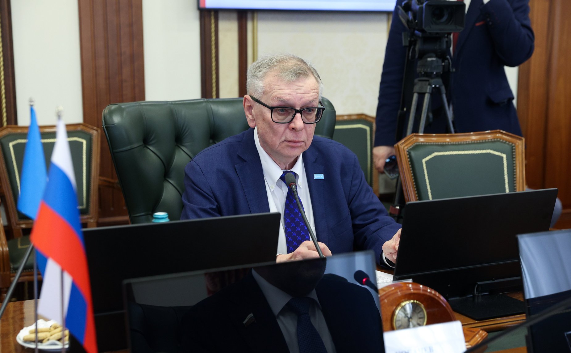 Встреча Константина Косачева c исполняющим обязанности заместителя Генерального секретаря ООН, Руководителем Управления ООН по контртерроризму