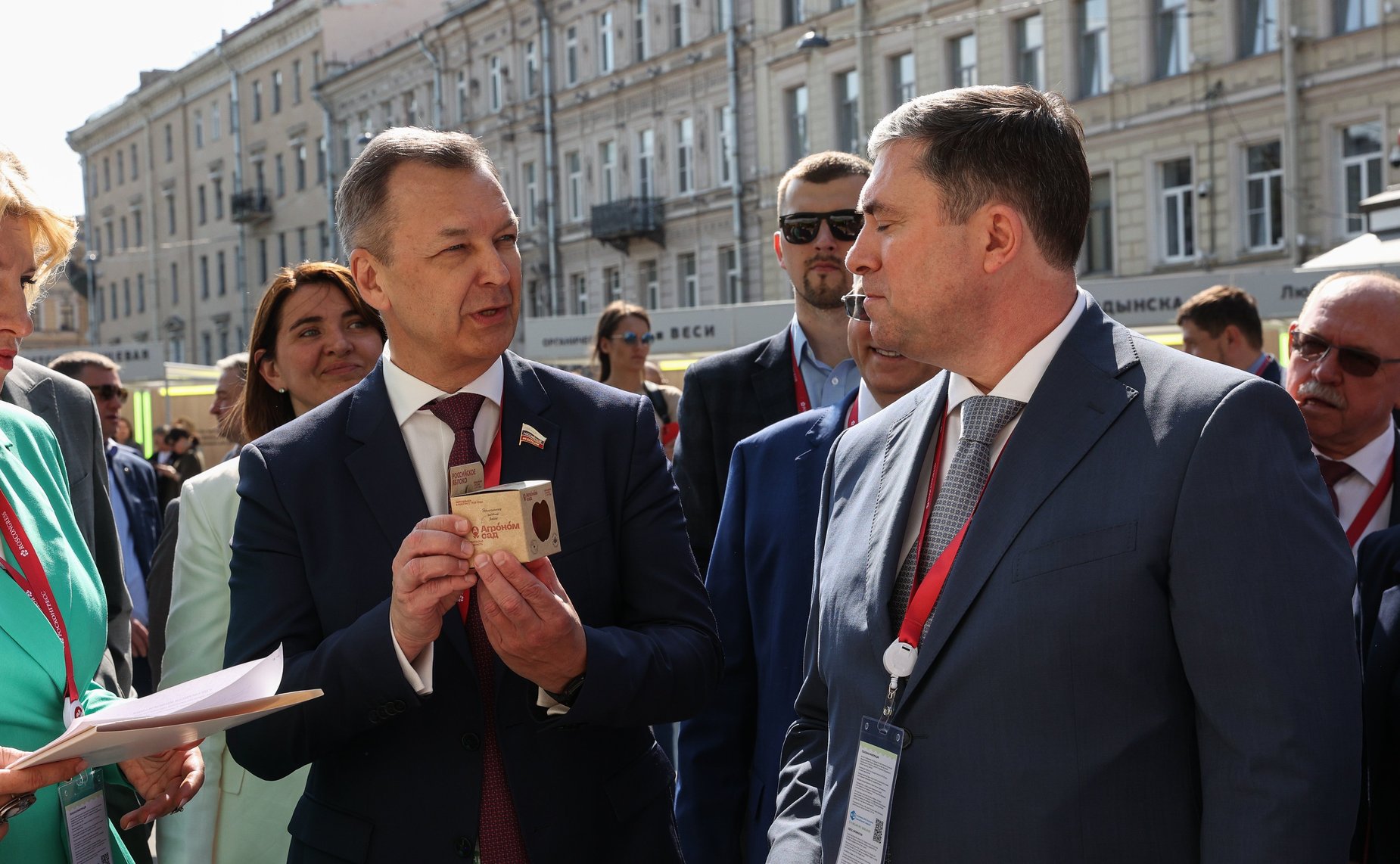 Открытие ярмарки Российской экологической продукции в рамках X Невского международного экологического конгресса