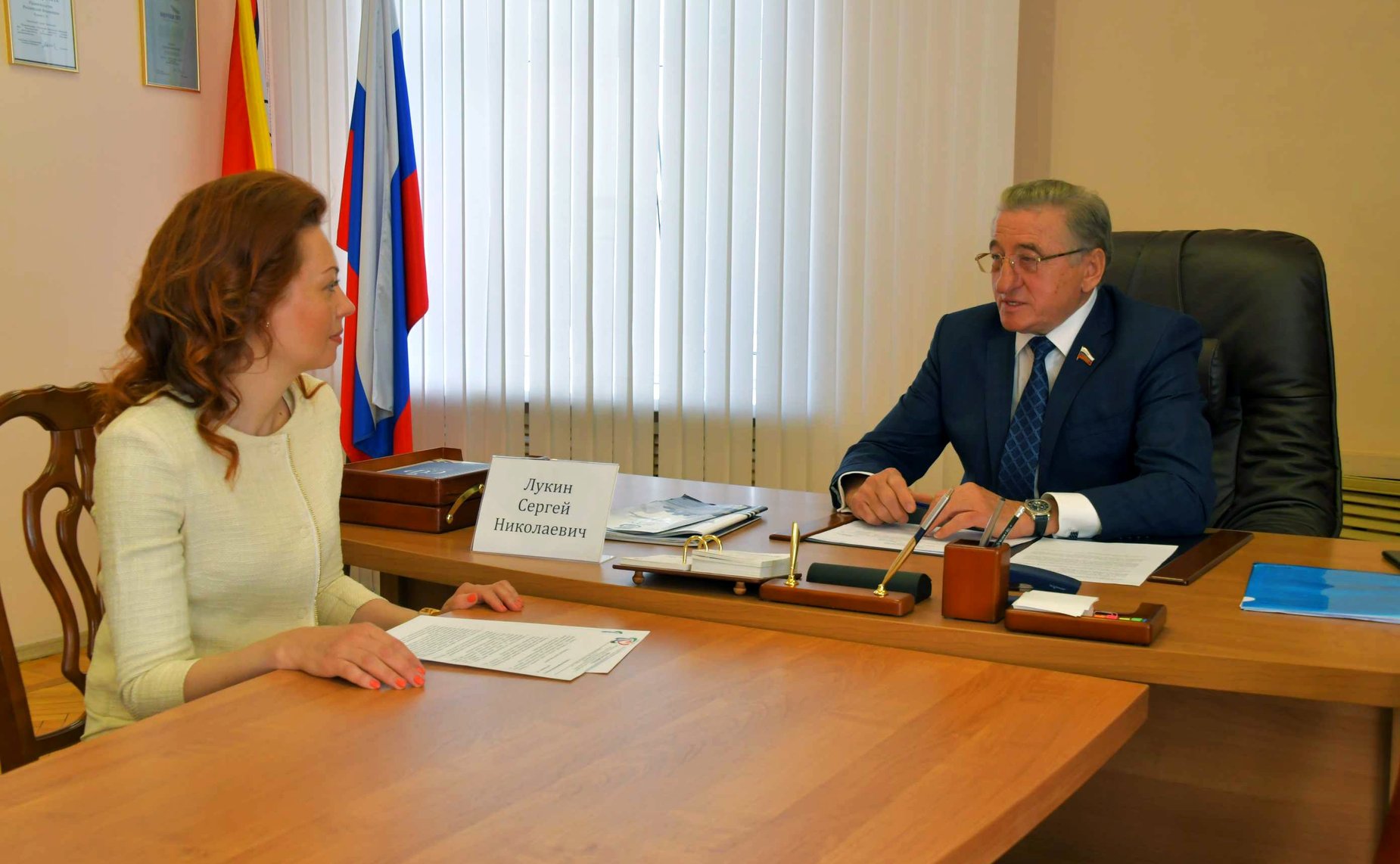 Сергей Лукин в ходе региональной недели провел личный прием граждан