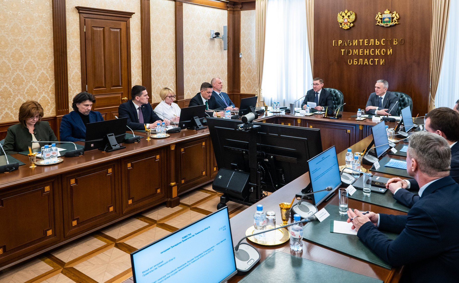 Владимир Якушев выступил на заседании президиума правительства Тюменской области