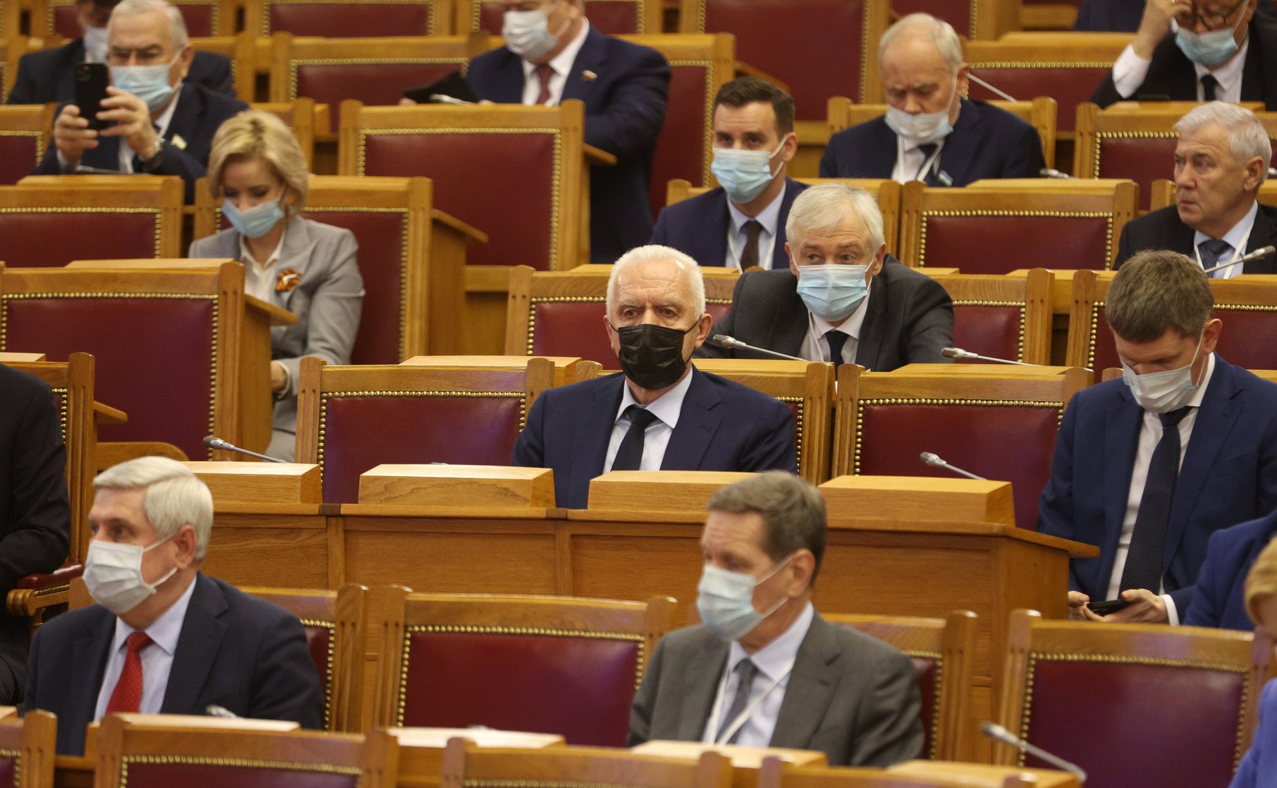 Встреча Президента Российской Федерации Владимира Путина с Советом законодателей Российской Федерации