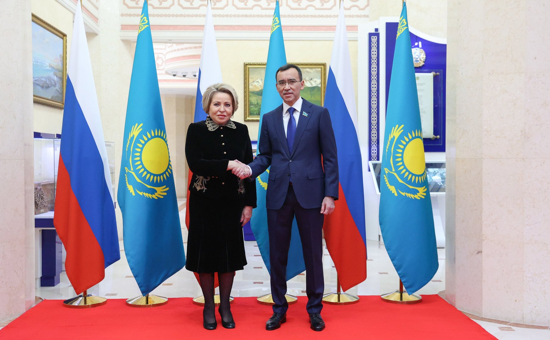 Официальный визит делегации Совета Федерации во главе с Председателем СФ Валентиной Матвиенко в Республику Казахстан