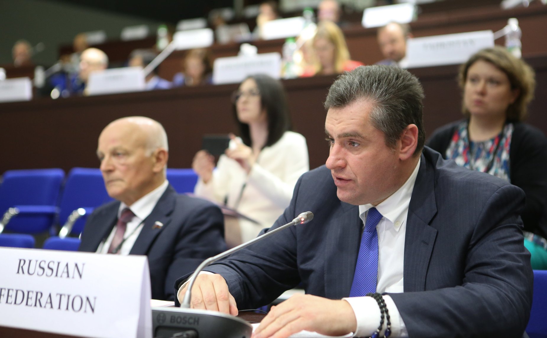 Российская делегация на Парламентской ассамблее ОБСЕ в Минске