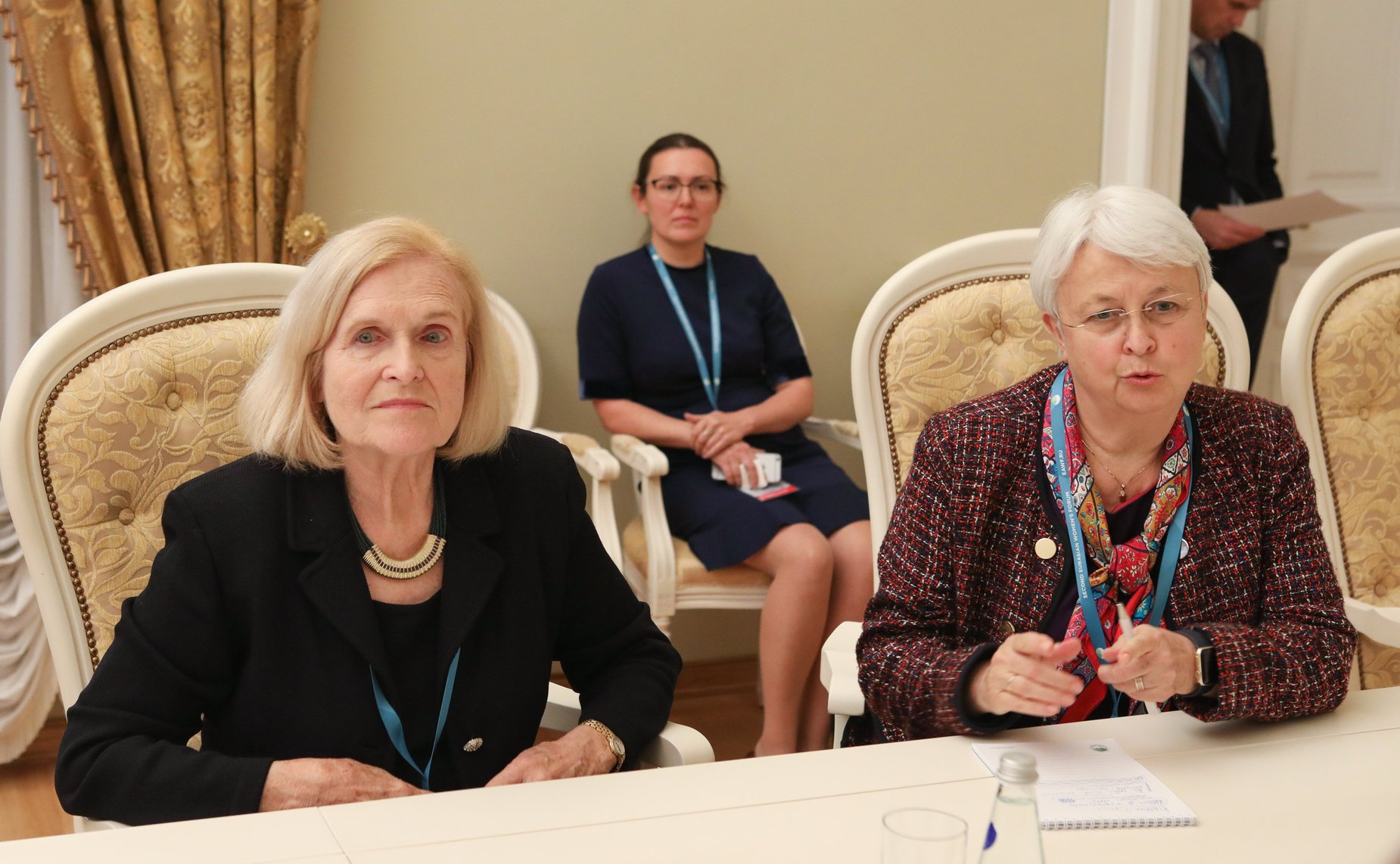 Валентина Матвиенко встретилась с президентом Национального Фонда мира (США) Сарой Хардер