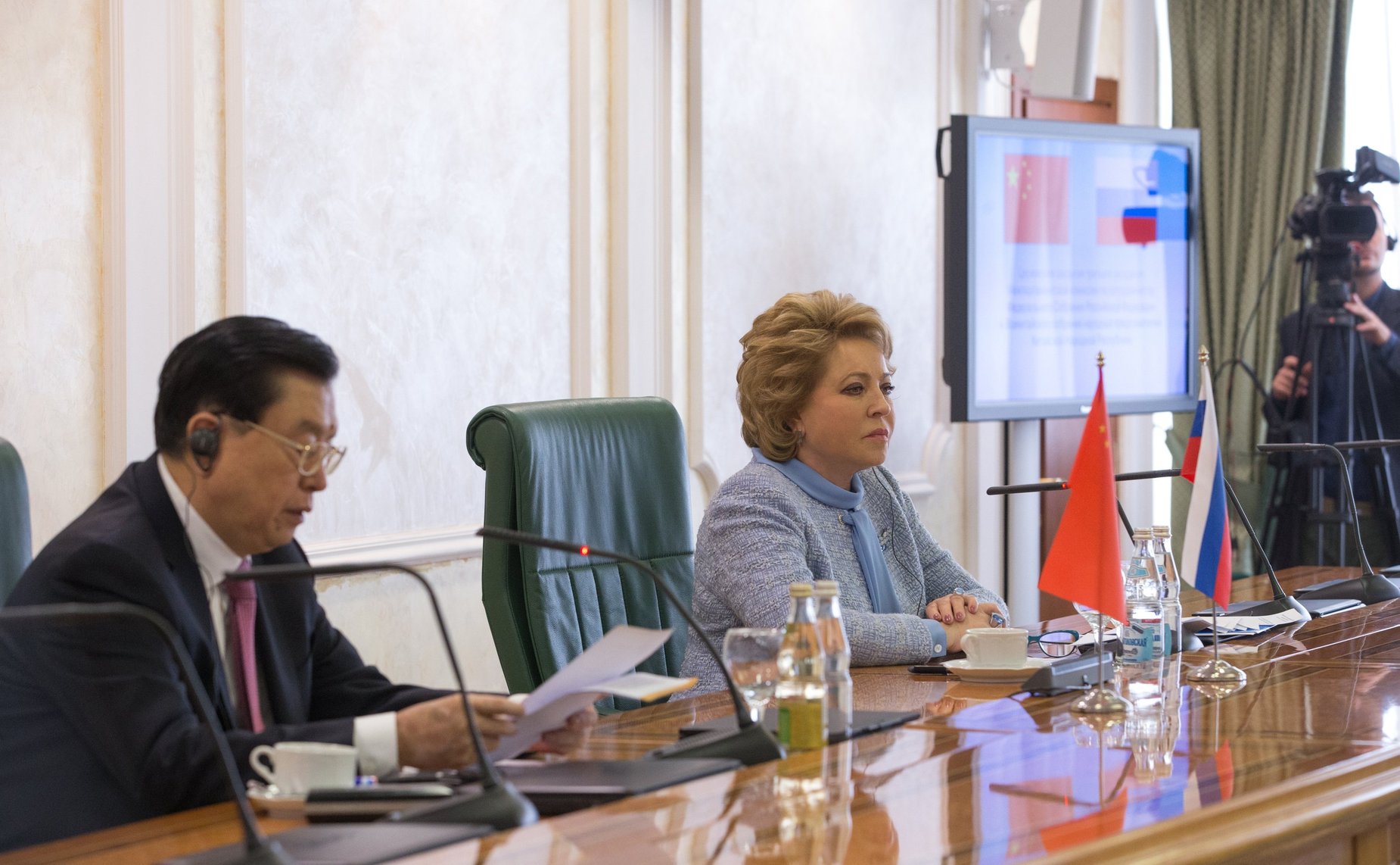 Закрытие третьего заседания Межпарламентской комиссии по сотрудничеству ФС РФ и Всекитайского собрания народных представителей КНР