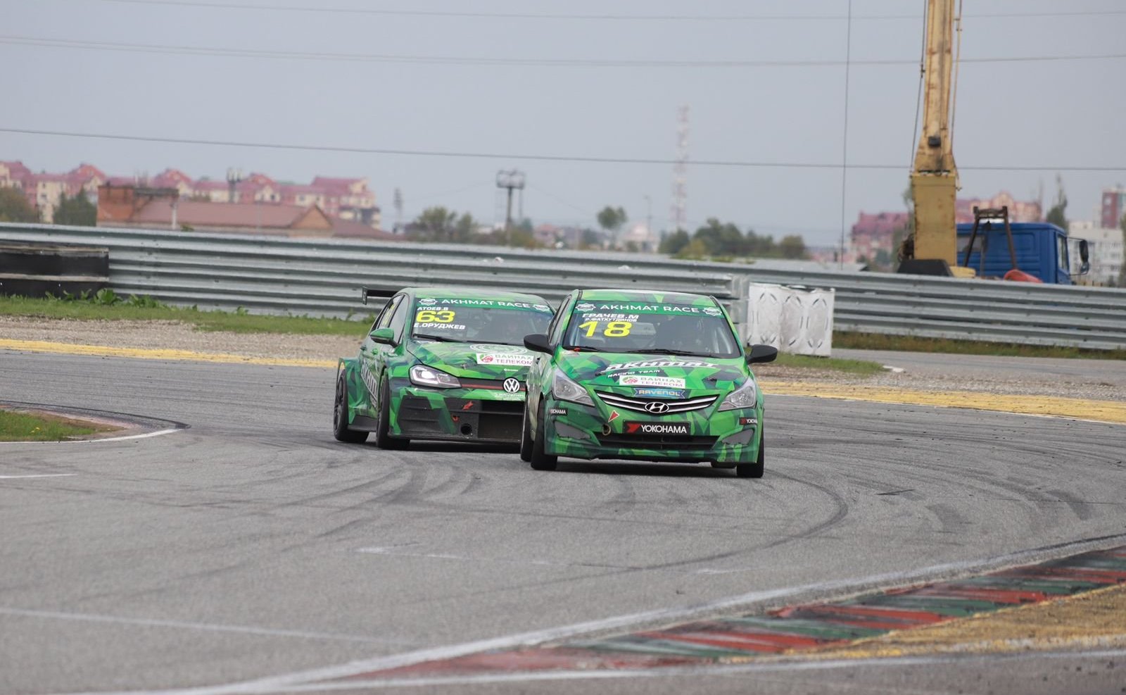 Проведение на автодроме «Крепость Грозная» гонок на выносливость «AKHMAT Race 2021»