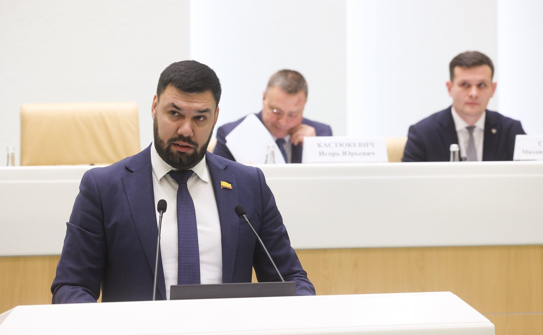 Заседание Палаты молодых законодателей при Совете Федерации