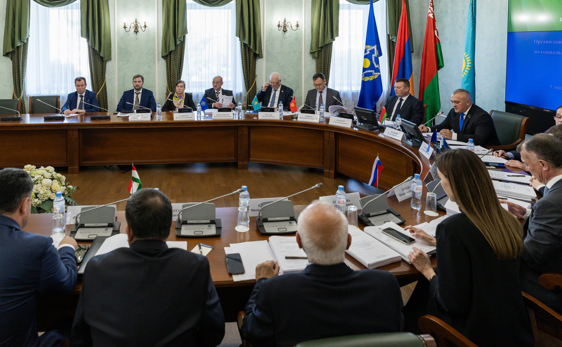 Заседание Постоянной комиссии ПА ОДКБ по социально-экономическим и правовым вопросам