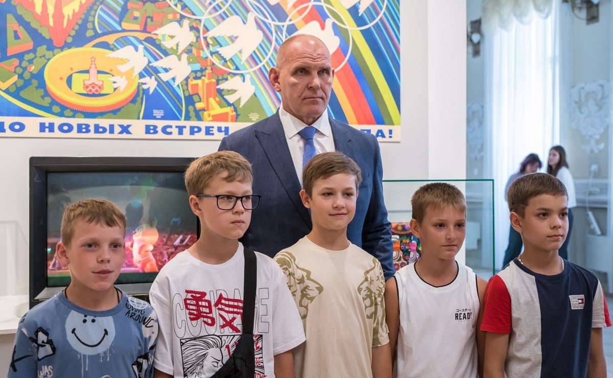 Александр Карелин принял участие в чествовании героев Олимпиады-80 в Новосибирске