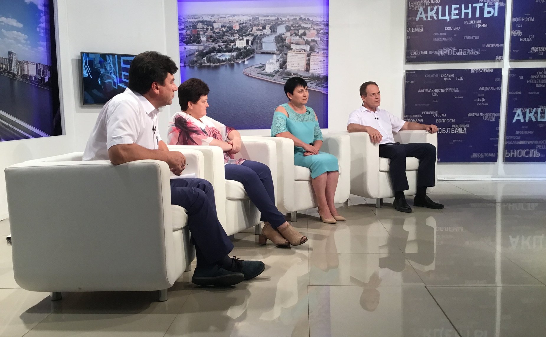 Александр Башкин принял участие в программе одного из телеканалов г. Астрахани