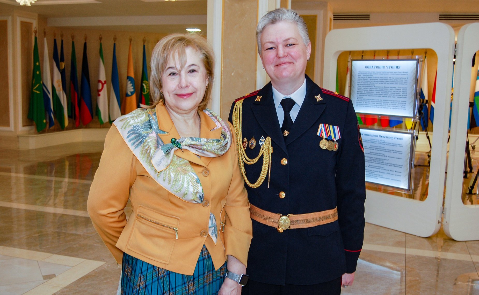 В Совете Федерации состоялась встреча с участницами Ассоциации «Женщины в погонах»