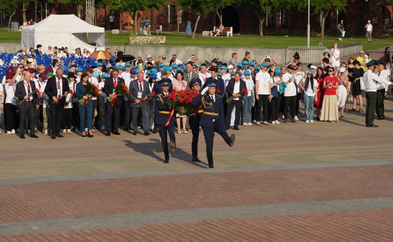Торжественная церемония старта проекта «Поезд Памяти» состоялась в мемориальном комплексе «Брестская крепость-герой»
