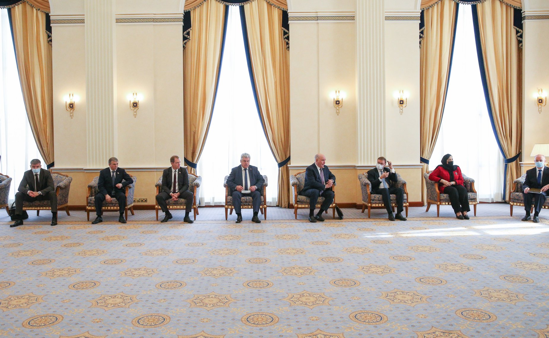 Встреча Председателя Совета Федерации Валентины Матвиенко с наследным принцем Королевства Бахрейн, Председателем Совета министров Королевства Бахрейн Сальманом Бен Хамадом Аль Халифой