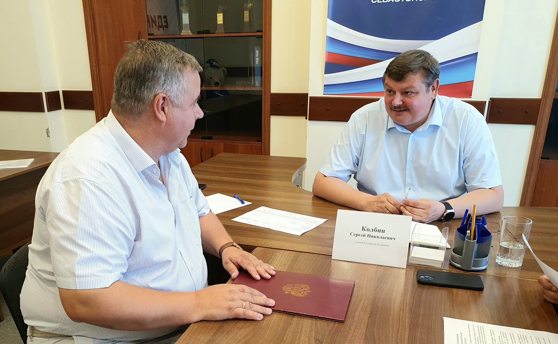 Сергей Колбин в рамках работы в регионе провел прием граждан по вопросам образования