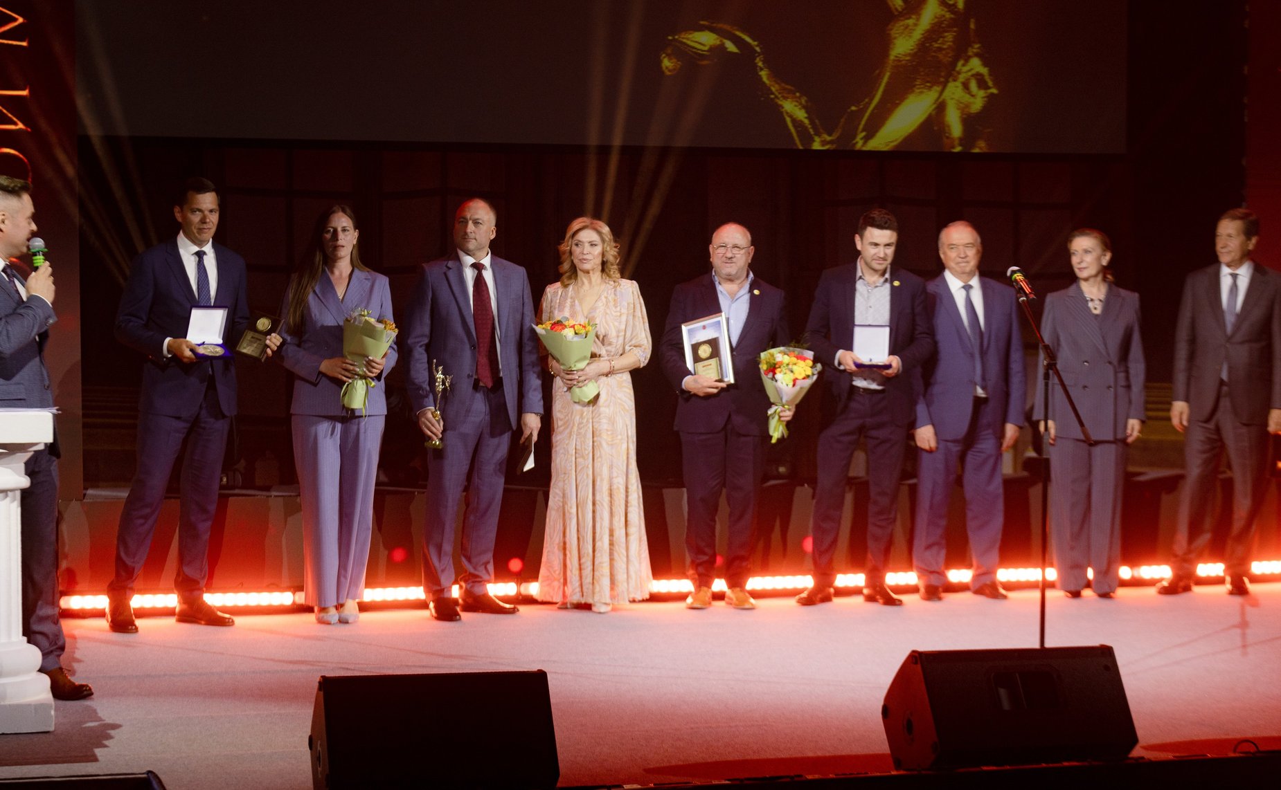 Инна Святенко приняла участие в церемонии вручения Национальной премии «Золотой Меркурий»