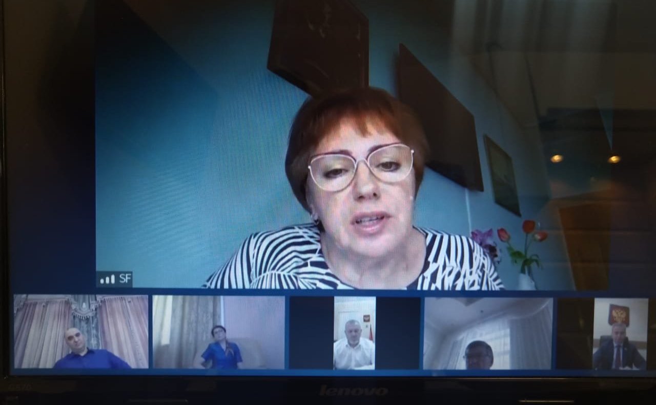 Онлайн-брифинг с участием членов Совета Федерации, посвященный региональным мерам социальной поддержки населения в условиях сложной эпидемиологической обстановки