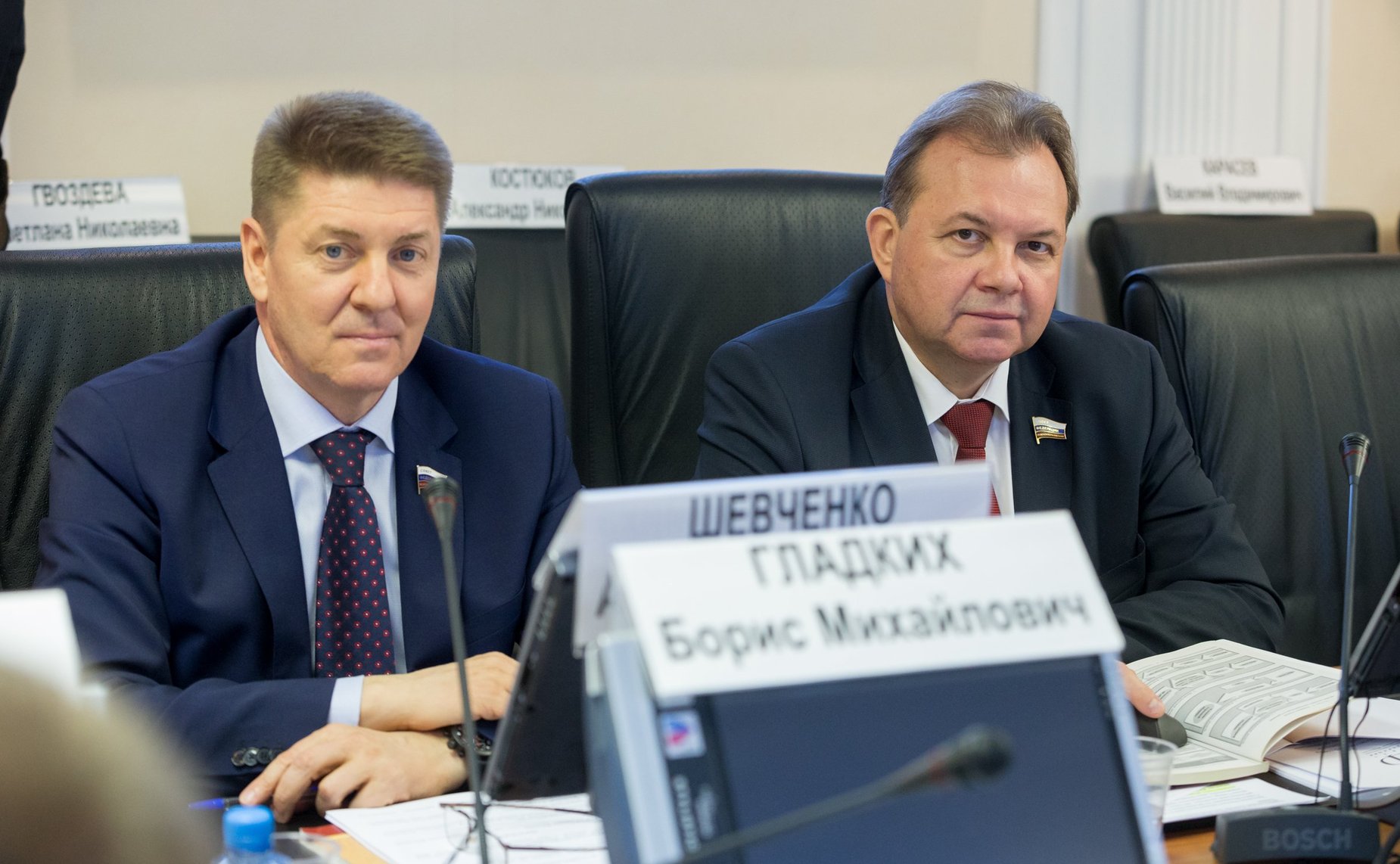 А. Шевченко и В. Павленко