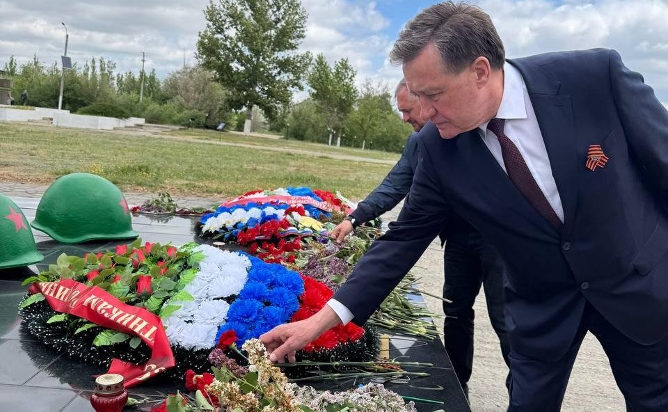 Сергей Рябухин принял участие в мероприятиях, посвящённых 80-й годовщине Победы в Великой Отечественной войне