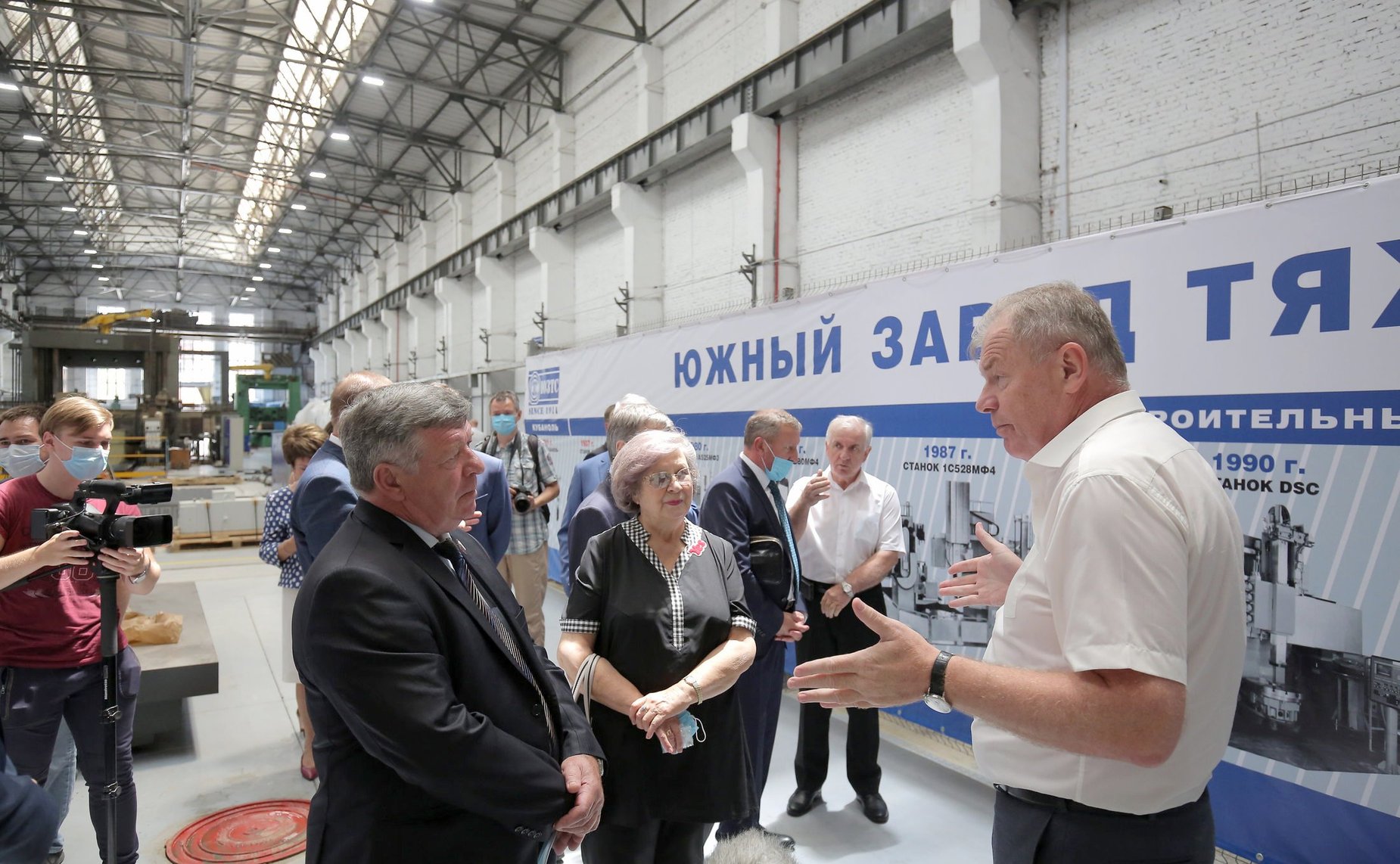 Посещение предприятий в рамках выездного заседания Комитета СФ по Регламенту и организации парламентской деятельности в г. Краснодаре