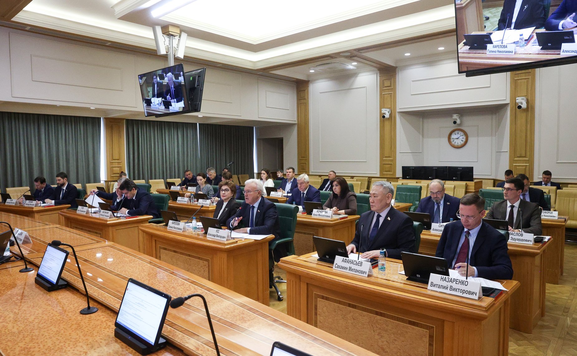 Заседание Комитета Совета Федерации по федеративному устройству, региональной политике, местному самоуправлению и делам Севера