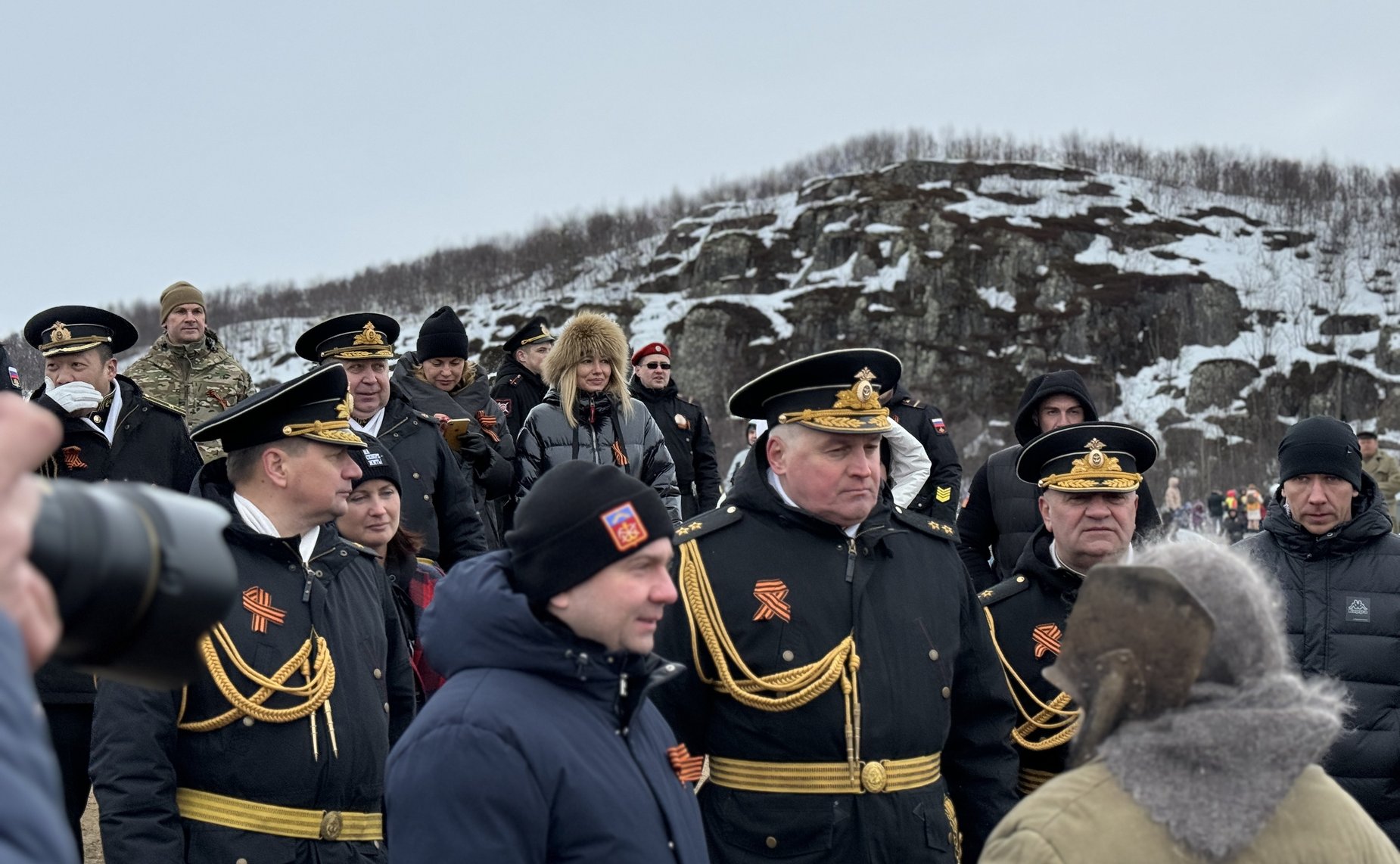 Татьяна Сахарова приняла участие в торжественном митинге в Мурманской области