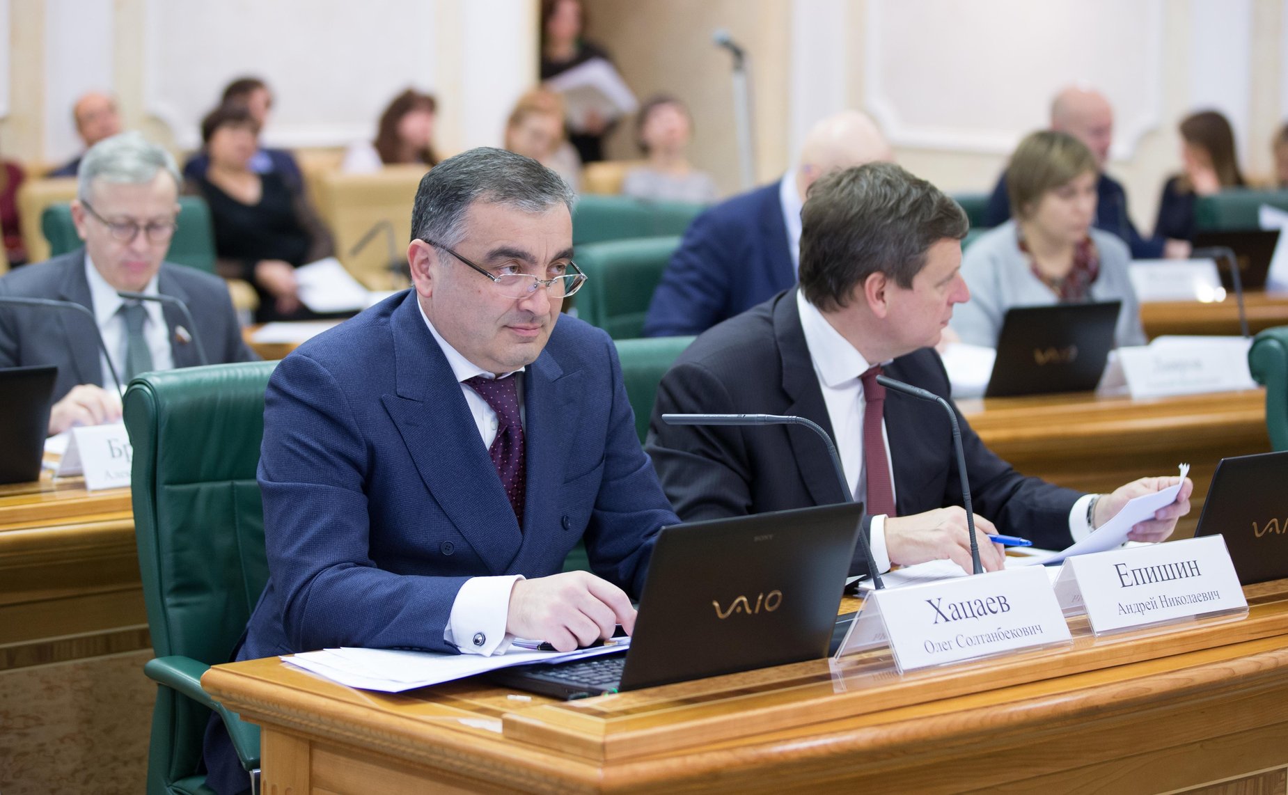 Олег Хацаев и Андрей Епишин