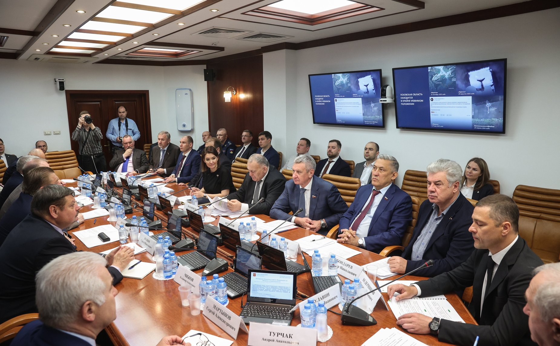 Расширенное заседание Комитета Совета Федерации по обороне и безопасности (в рамках Дней Псковской области в СФ)