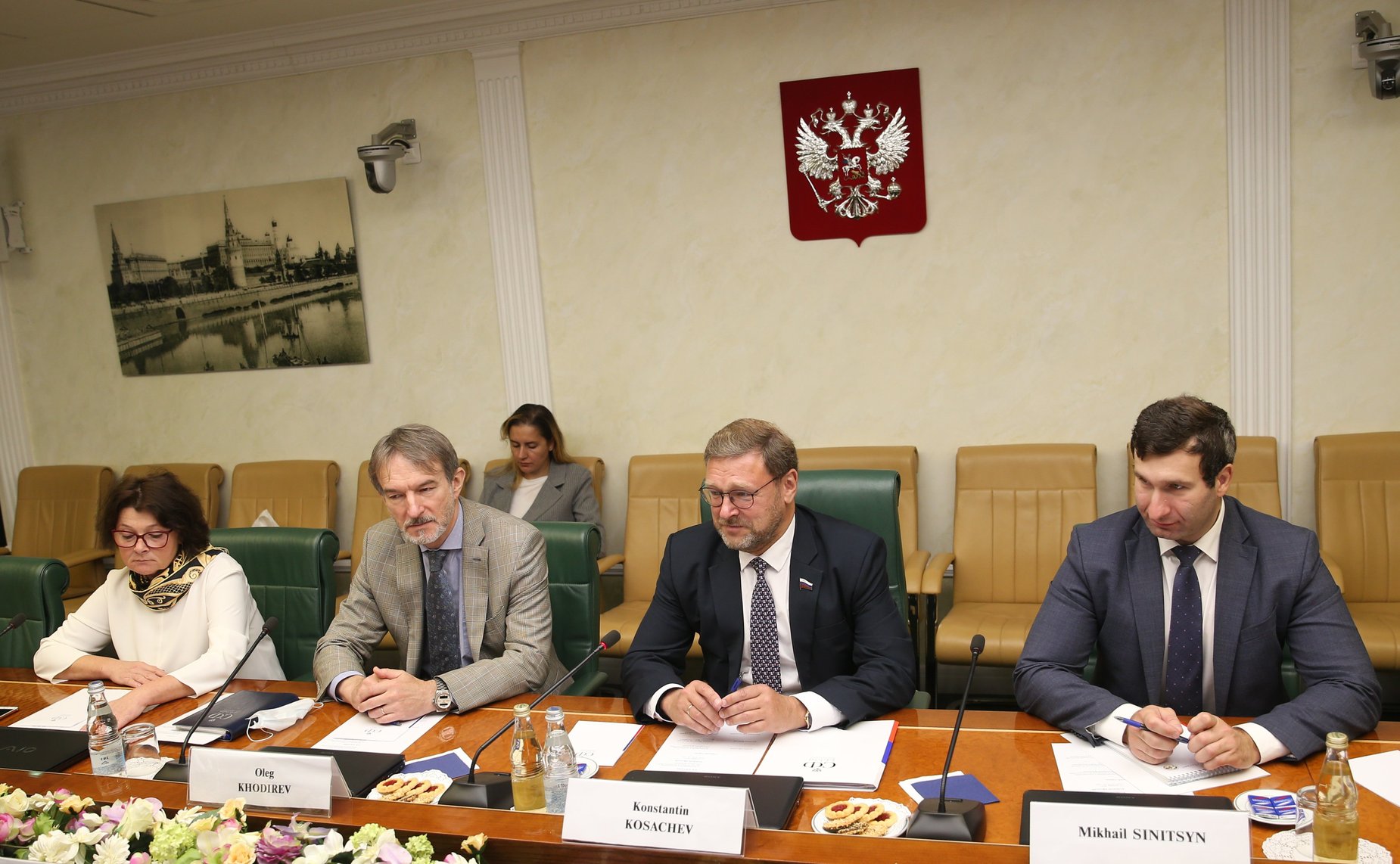 Встреча Константина Косачева с Чрезвычайным и Полномочным Послом Исламской Республики Иран в Российской Федерации Каземом Джалали