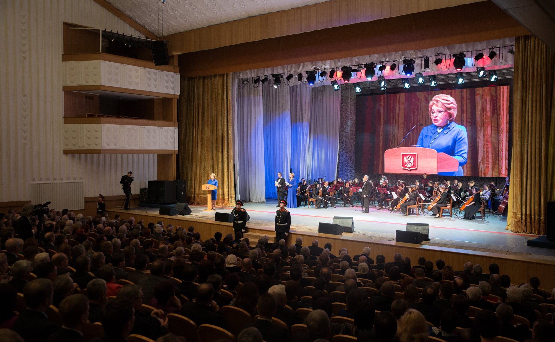 В. Матвиенко в Кургане