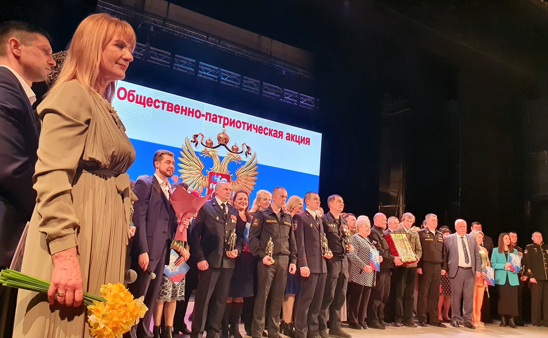 Сергей Колбин принял участие в общественно-патриотической акции «Есть такая профессия – Родину защищать» фонда Василия Ланового «Армия и культура»