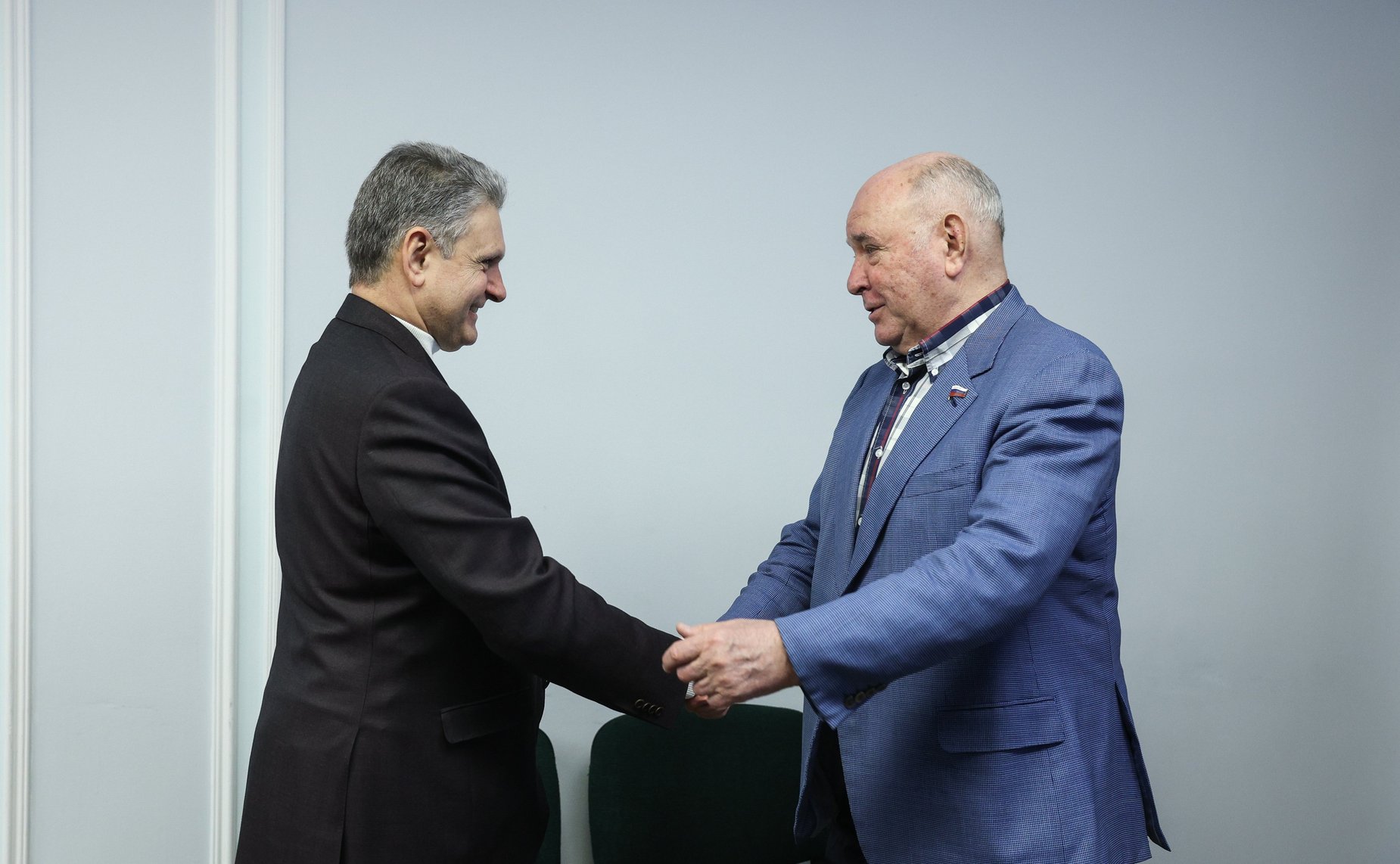 Встреча председателя Комитета СФ по международным делам Григория Карасина с председателем Международного движения русофилов (Болгария)