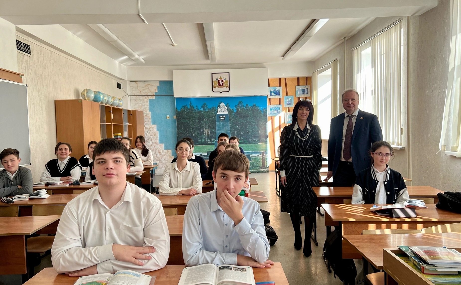 Виктор Шептий принял участие в межрегиональном семинаре по патриотическому и духовно-нравственному воспитанию в Беслане