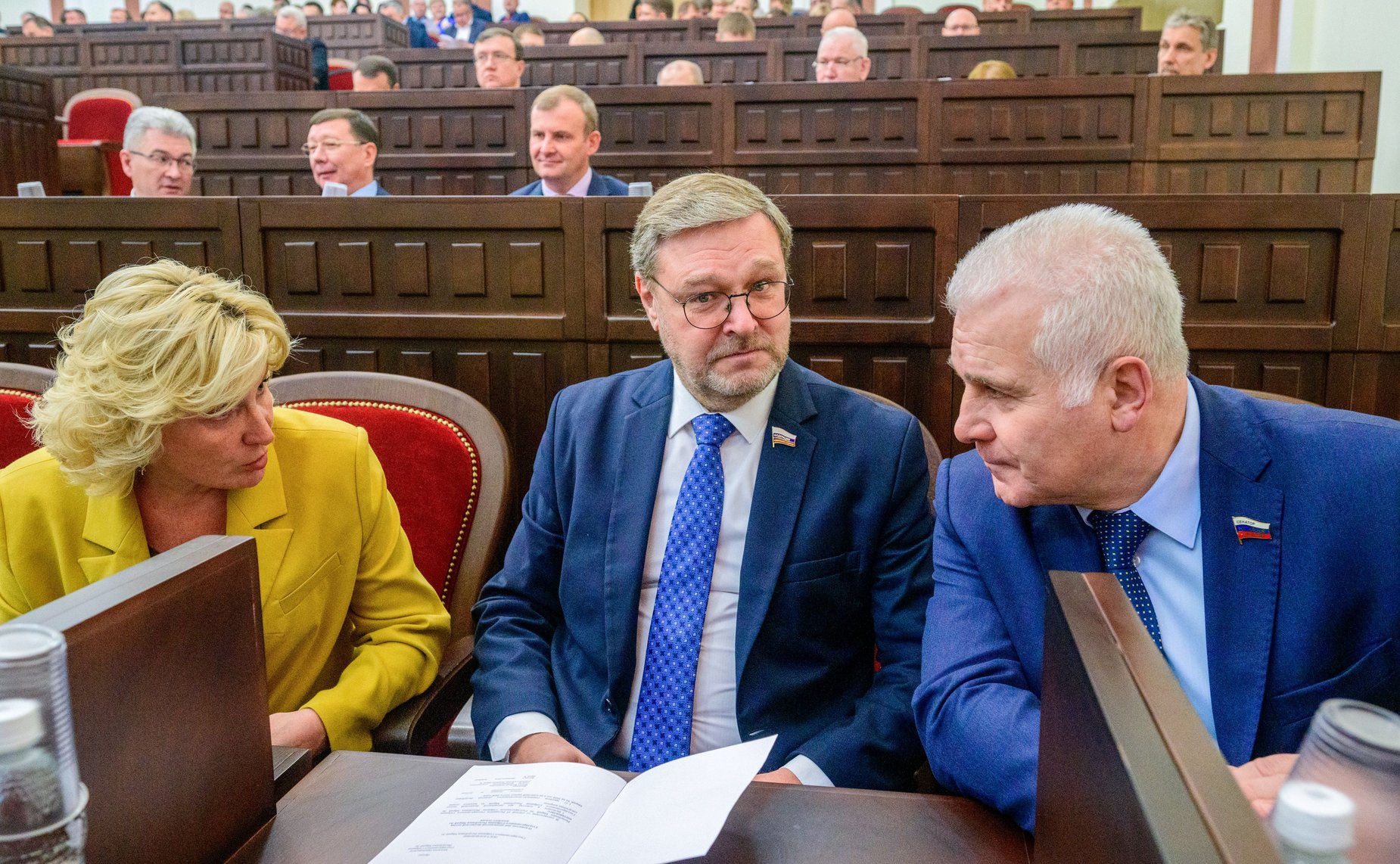 Константин Косачев принял участие в работе двенадцатой бюджетной сессии Государственного Собрания Республики Марий Эл