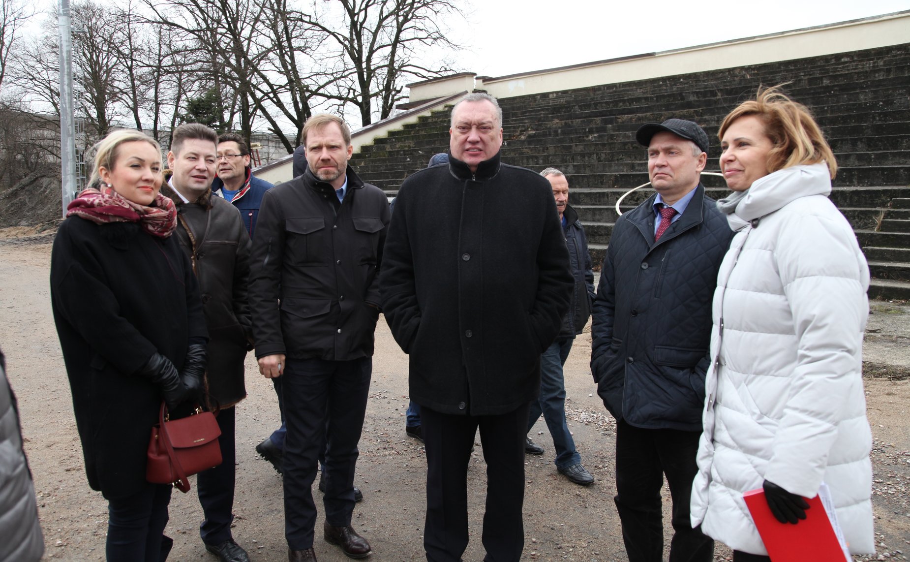 Члены Совета Федерации ознакомились с ходом работ на объектах, включенных в программу подготовки к проведению Чемпионата мира по футболу