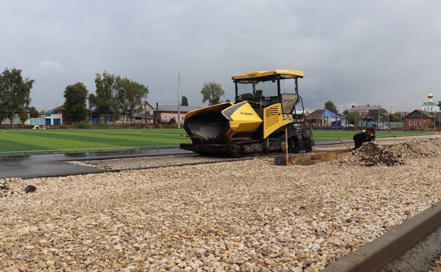 Олег Алексеев в рамках поездки в регион посетил Марксовский район