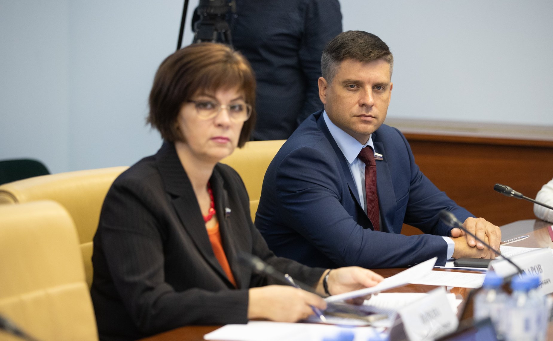 Елена Попова и Юрий Архаров