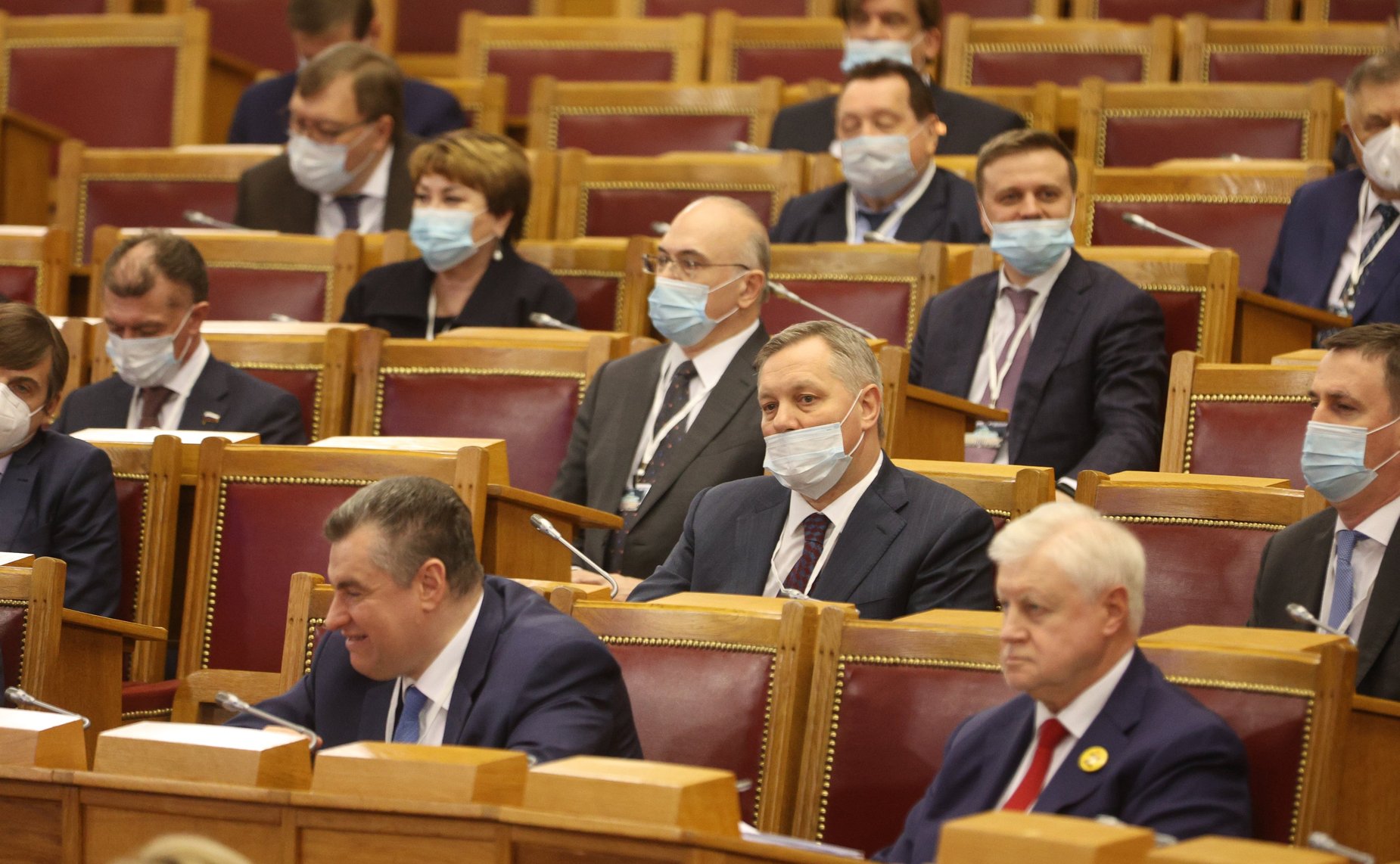 Встреча Президента Российской Федерации Владимира Путина с Советом законодателей Российской Федерации