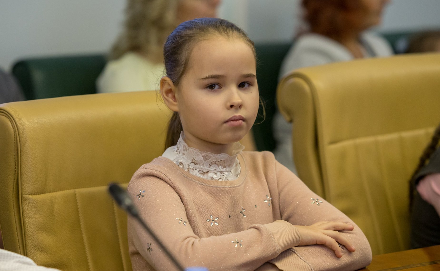 Встреча Л. Гумеровой с победителями Всероссийского конкурса школьных генеалогических исследований «Моя родословная» и Всероссийского интернет-фотоконкурса «Семьи счастливые моменты»