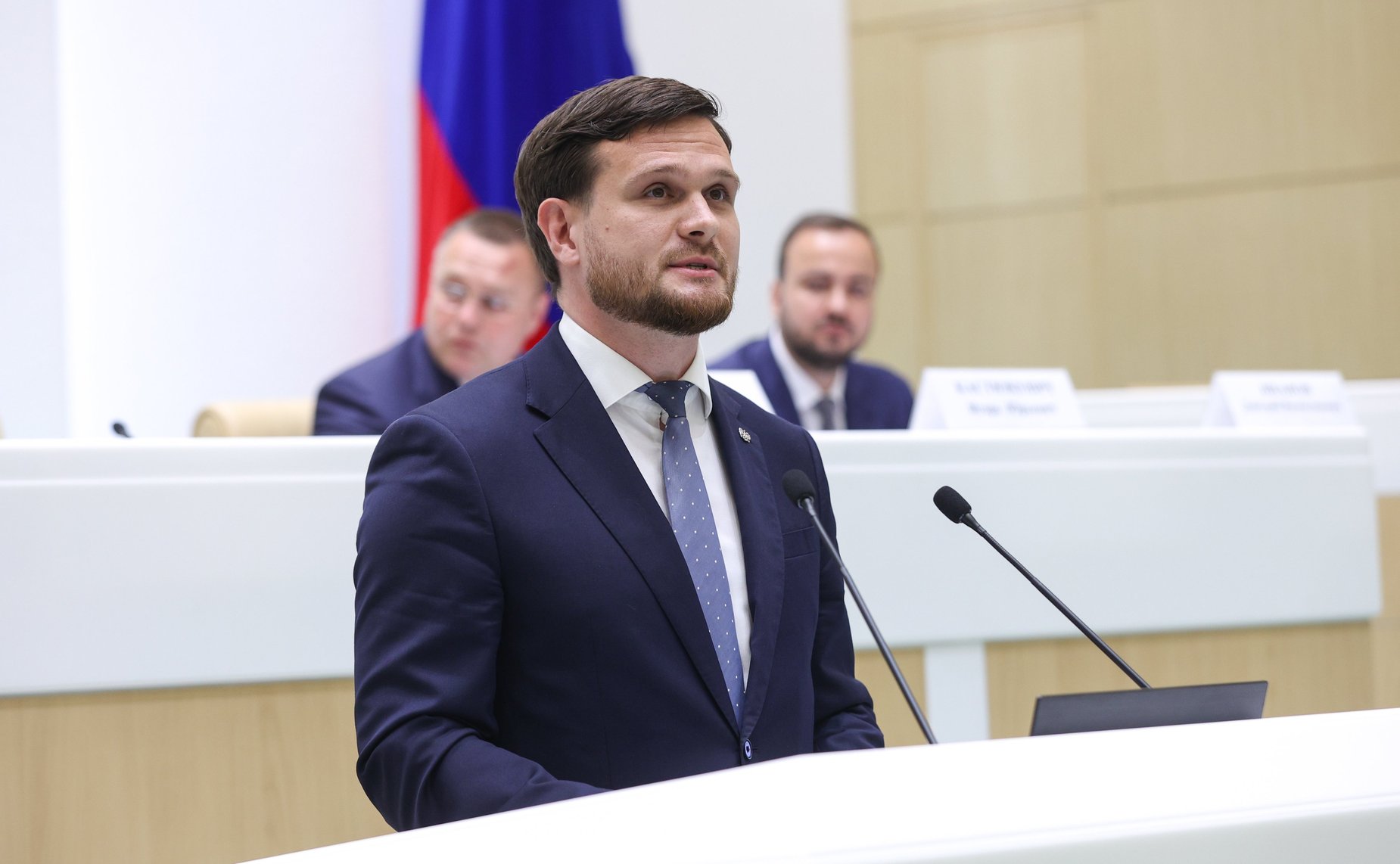 Заседание Палаты молодых законодателей при Совете Федерации