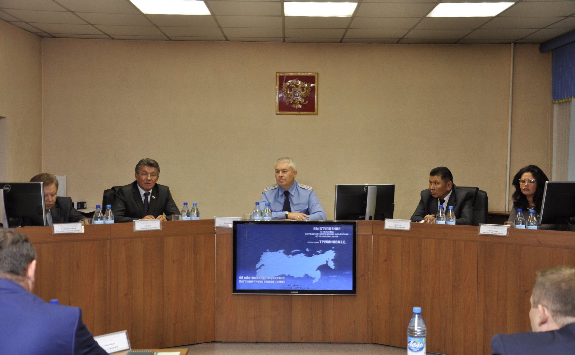 Выездное заседание Комитета СФ по обороне и безопасности в Кызыле (Республика Тыва)