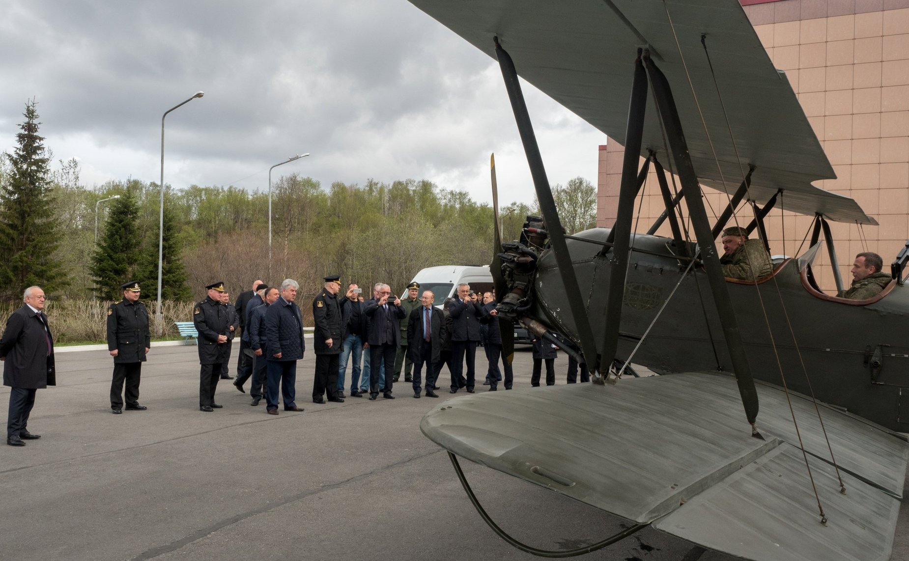 Выездное заседание Комитета СФ по обороне и безопасности в Гаджиево (Мурманская область)