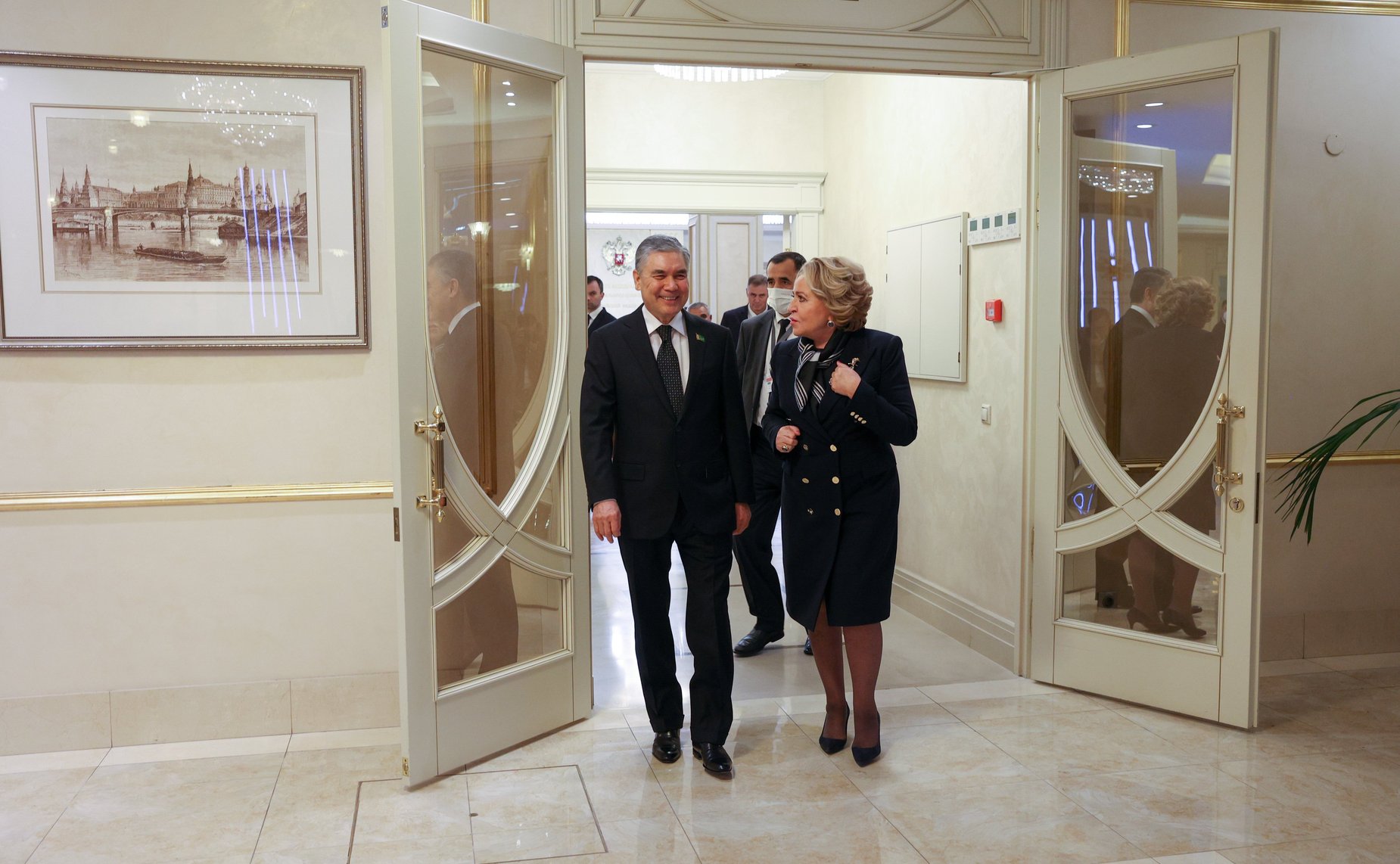 Концерт в Совете Федерации участников детского ансамбля «Домисолька»