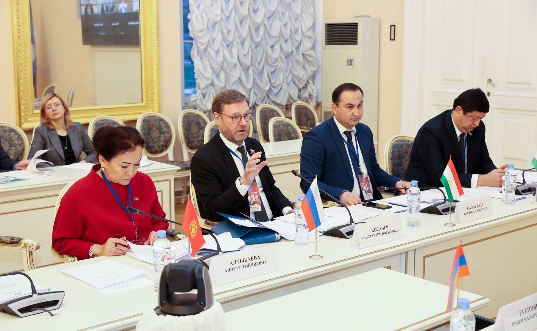 Заседание Постоянной комиссии МПА СНГ по политическим вопросам и международному сотрудничеству