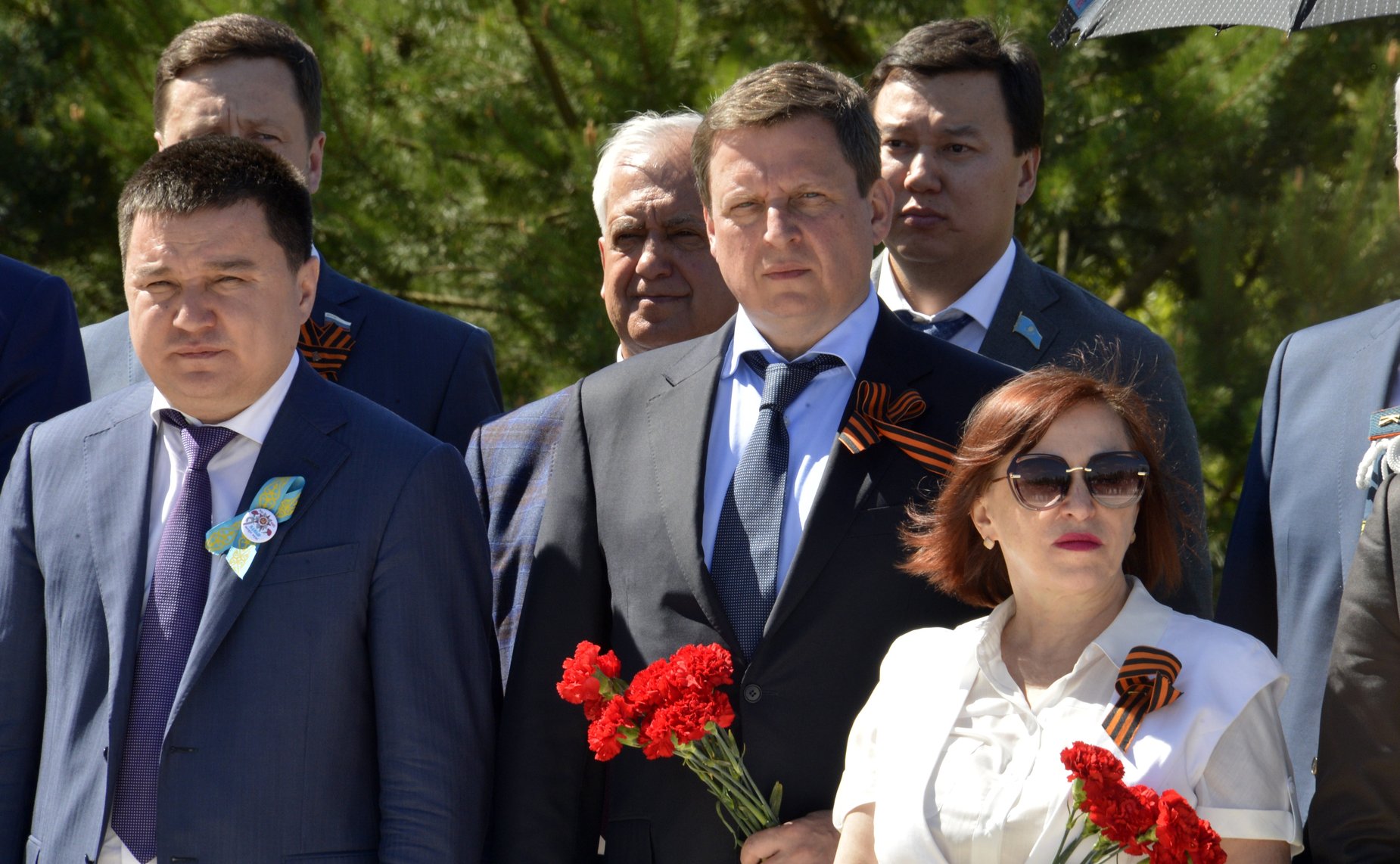 Торжественная церемония передачи городу Ржеву памятника «Мемориальный комплекс воинам-казахстанцам 100-й и 101-й отдельных стрелковых бригад»