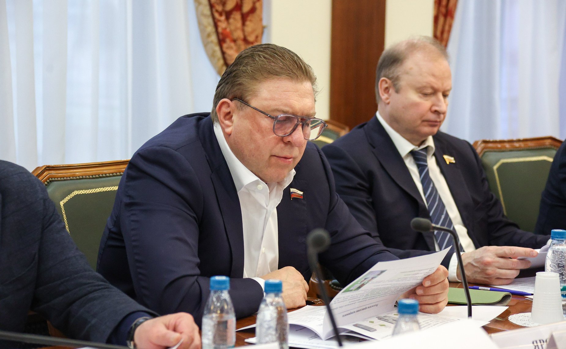 Совещание Комитета СФ по обороне и безопасности «О ходе эксперимента по сбору биометрической информации в пунктах пропуска через государственную границу Российской Федерации»