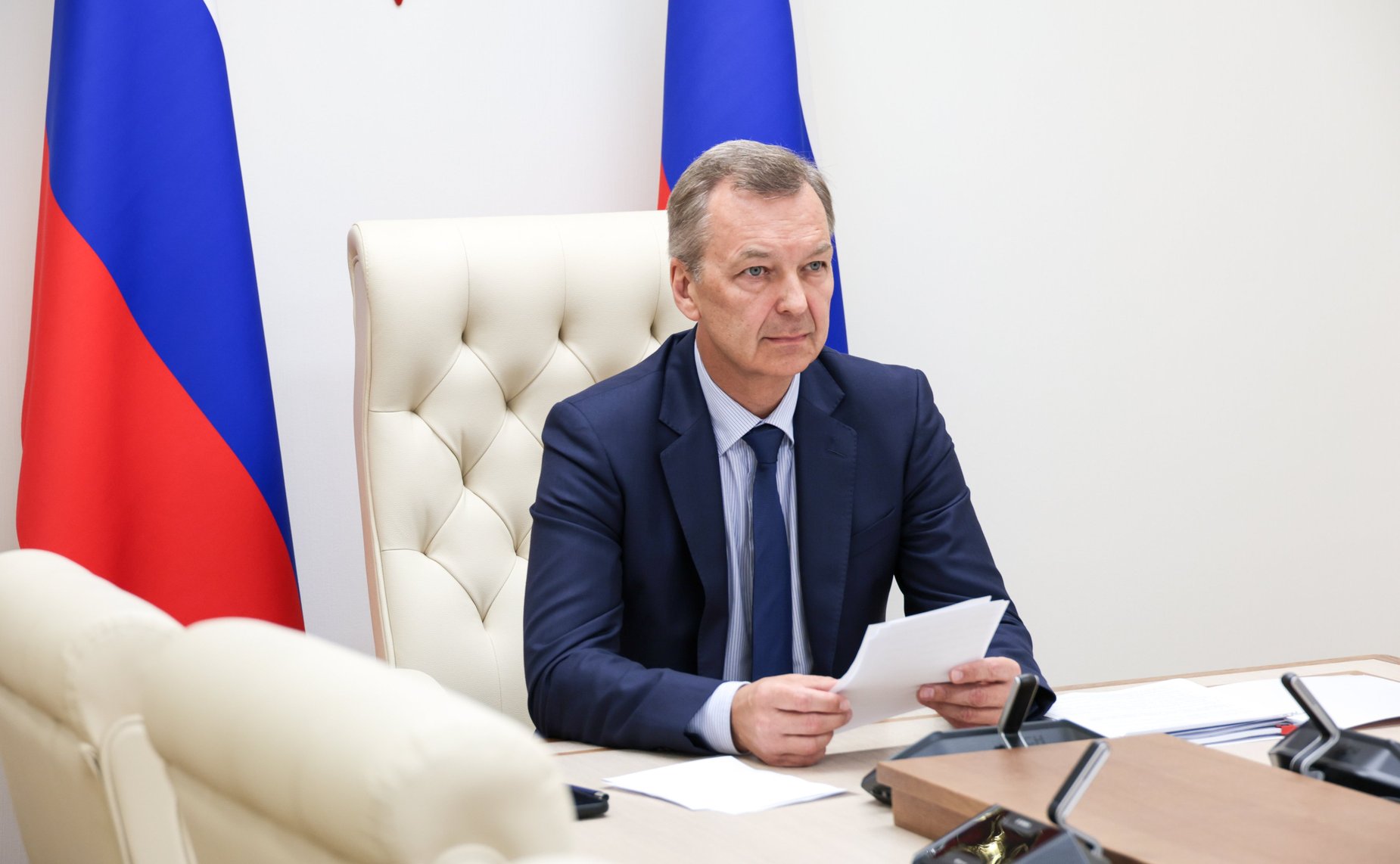 Первый заместитель Председателя Совета Федерации Андрей Яцкин