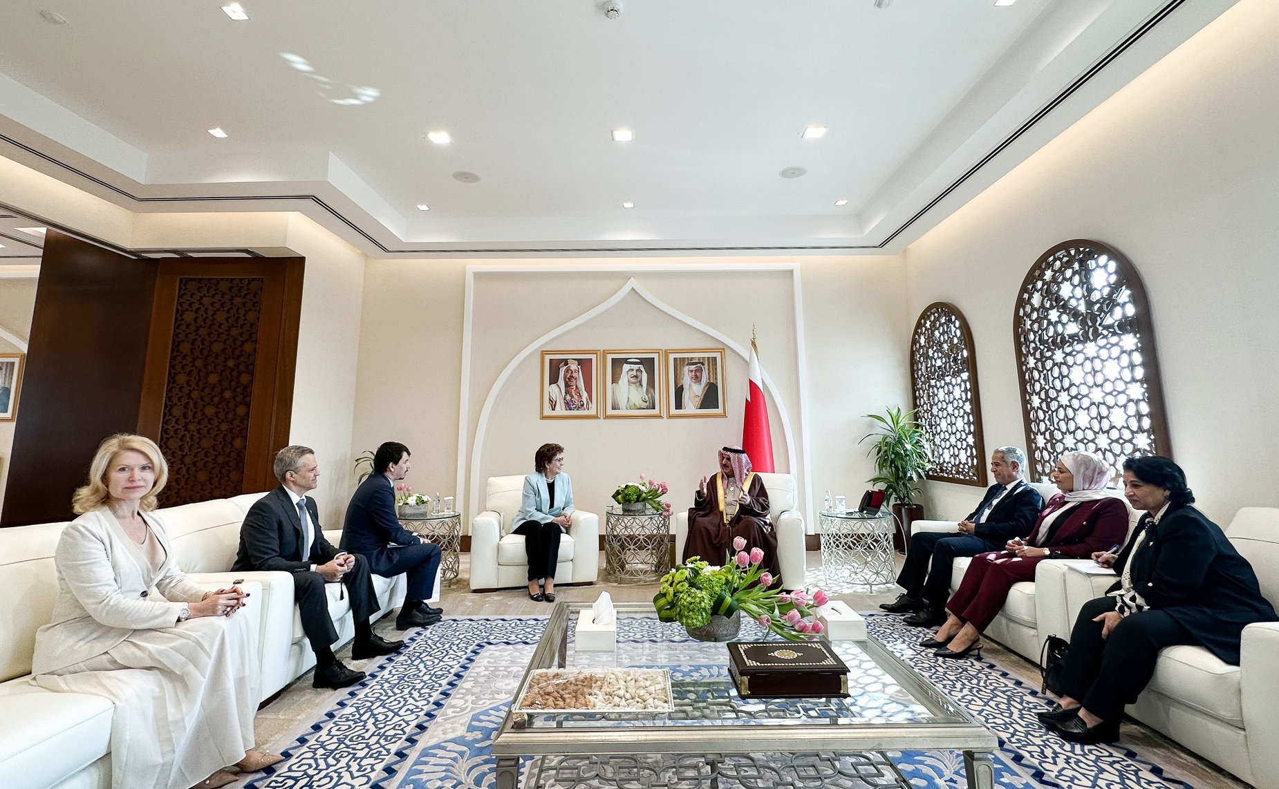 На полях Международного женского экономического форума в Бахрейне Галина Карелова провела ряд двусторонних встреч