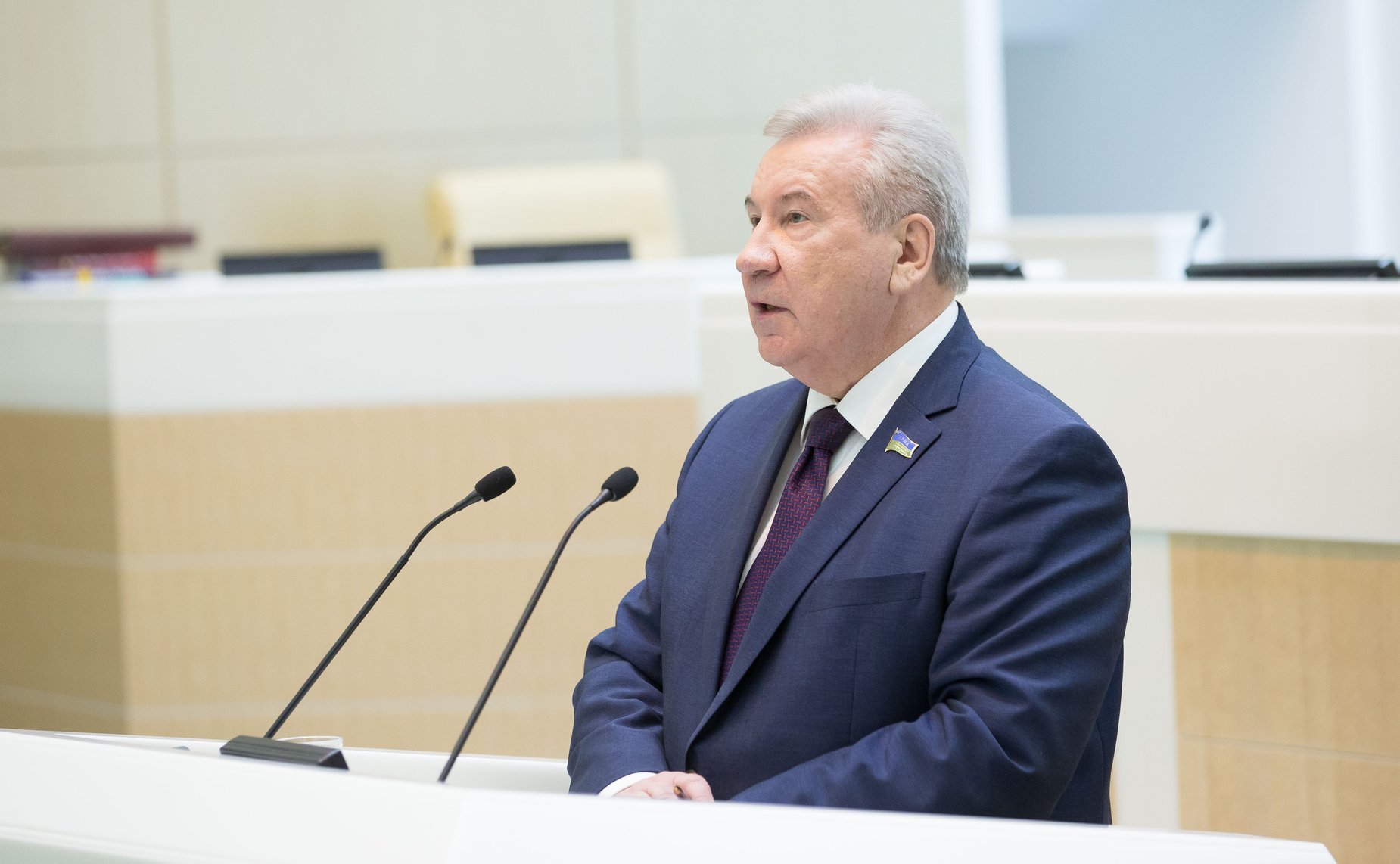 Выступление Председателя Думы Ханты-Мансийского автономного округа — Югры Б. Хохряков